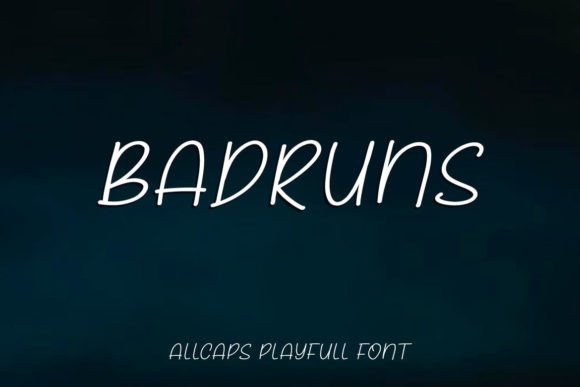 Badruns: A Refined Sans Serif for Modern Editorial Design