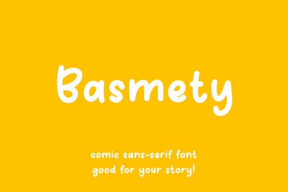 Basmety: A Playful Sans Serif Font for Modern Branding