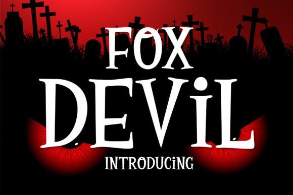 Bringing Fox Devil Font to Life in Handmade Designs