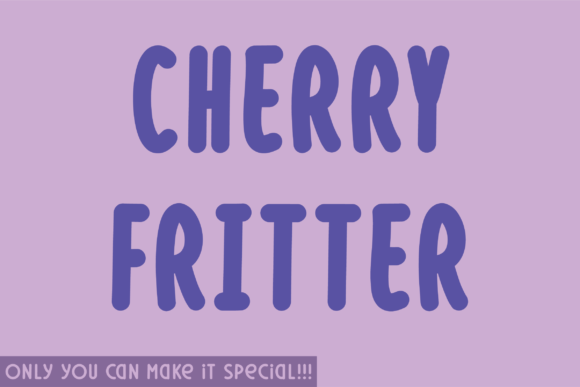 Cherry Fritter: The Sans Serif Font That Cuts Through Feed Noise
