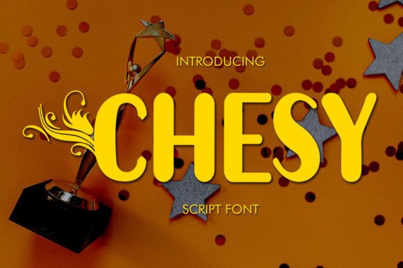 Chesy: A Whimsical Sans Serif Font for Editorial Joy