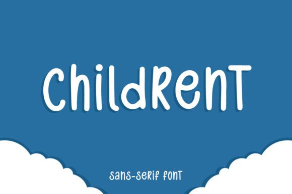 Childrent: The Playful Sans Serif Font for Clear Campaigns