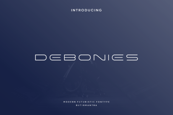 Debonies: A Futuristic Sans Serif Font for Modern Branding