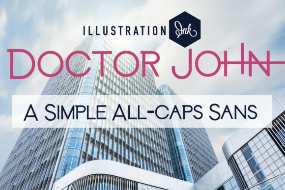 Doctor John: A Bold Sans Serif for Modern Brand Identity