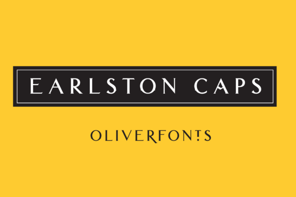 Earlson Caps: A Regal Sans Serif Typeface for Branding