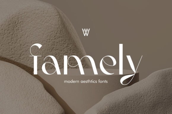 Famely Typeface: Elegant Sans Serif for Editorial Design