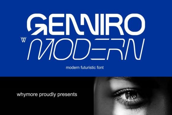 Genniro: A Modern Sans Serif Font for Branding