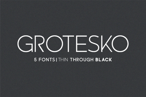 Grotesko: The Sans Serif Font for Clear Campaigns