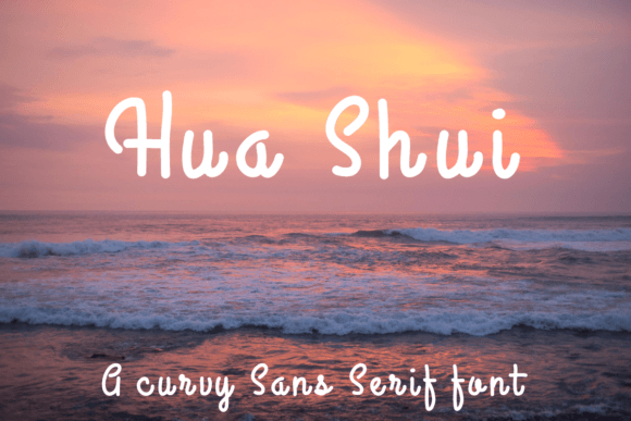 Hua Shui: The Curvy Sans Serif Font for Bold Campaigns