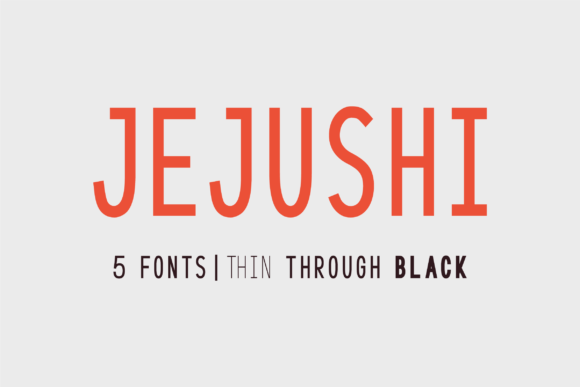 Jejushi Typeface Review: Clean Sans Serif for Modern Brands