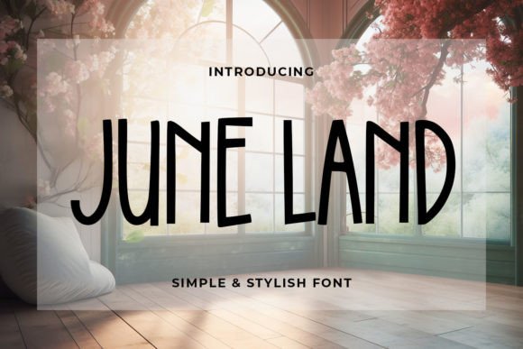 June Land: A Versatile Sans Serif Font for Branding