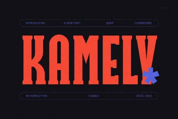 Kamely: The Balanced Sans Serif Typeface for Modern Brands