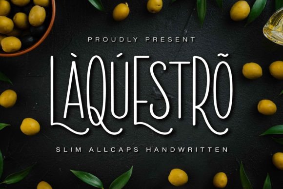 La Questro: The Handwritten Sans Serif Font for Bold Branding