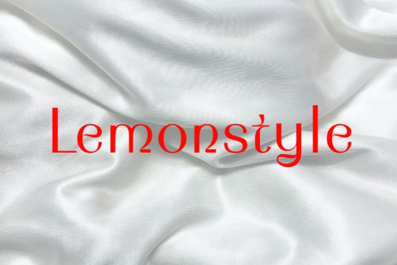 Lemonstyle Font Review: A Unique Sans Serif for Fashion Campaigns