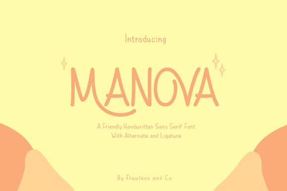 Manova Font: The Perfect Handwritten Typeface for Makers