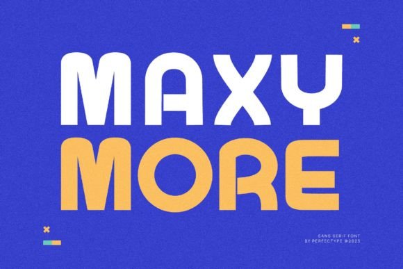 Maxy More: A Balanced Sans Serif Typeface for Web Design