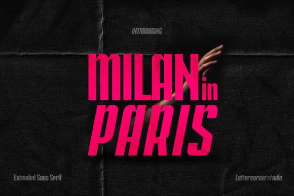 Milan in Paris: A Fresh Sans Serif Typeface for Makers
