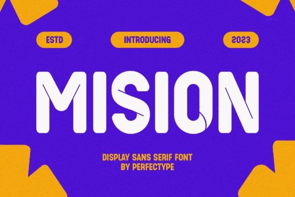 Mision: A Balanced Sans Serif Typeface for Editorial Design