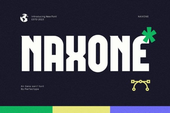 Naxone: A Balanced Sans Serif Typeface for Modern Editorial Design