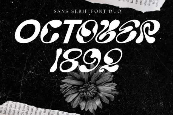 October 1892 Font: A Nostalgic Sans Serif for Digital Brands