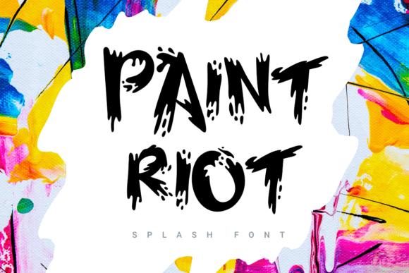 Paint Riot: A Bold Sans Serif Typeface for Branding