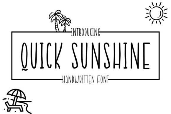 Quick Sunshine: A Bright Sans Serif for Bold Branding