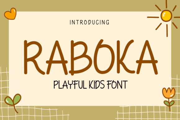 Raboka Font: Playful Typography for Bold Campaigns