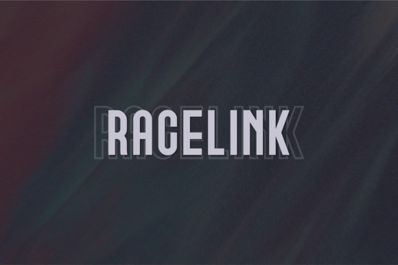 Racelink: A Versatile All-Caps Typeface for Modern Branding