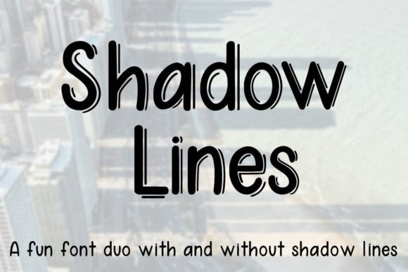 Shadow Lines: A Versatile Sans Serif Typeface for Editorial Design