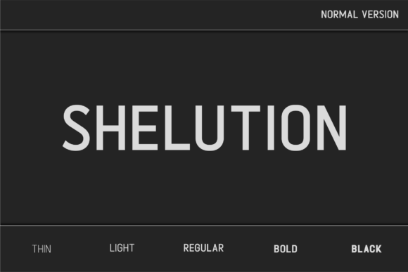 Shelution: The Perfect Sans Serif Font for Crafters