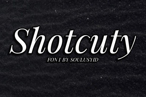 Shotcuty: The Modern Sans Serif Font for Clear Campaigns