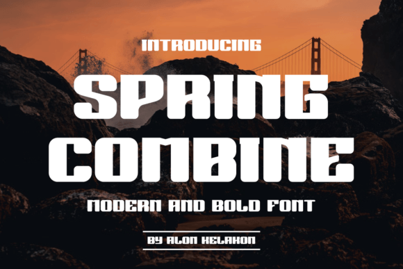 Spring Combine: A Fresh Sans Serif for Editorial Design