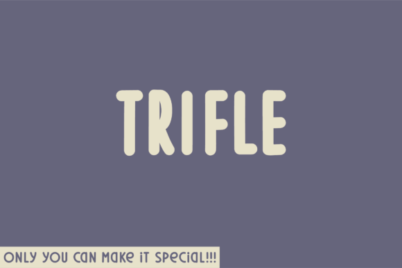Trifle Font Review: A Unique Sans Serif for Bold Campaigns