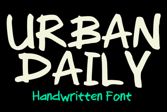 Urban Daily Font for Modern Editorial Design