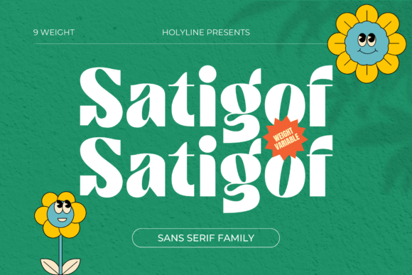 Why Satigof Is the Perfect Playful Typeface for Your Brand